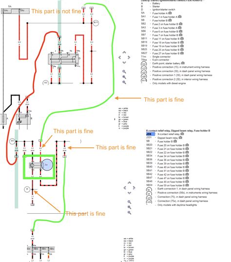 vw Jetta terminal 75 diagram